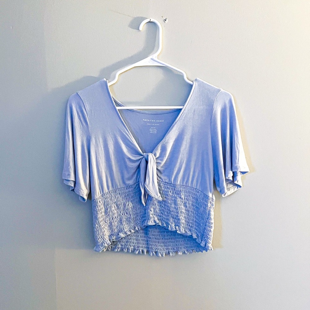 Light Blue Women's Top
